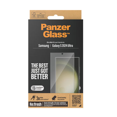 PanzerGlass Ultra-Wide Fit Alignerkit Screen Protector for Samsung Galaxy S24 Ultra
